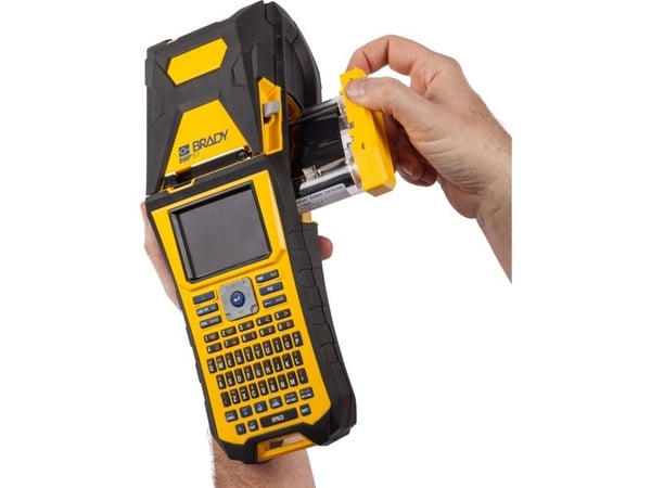 Brady M61-R6410, BMP61, Musta, Lämpösiirto, Musta, Brady, 5,08 cm