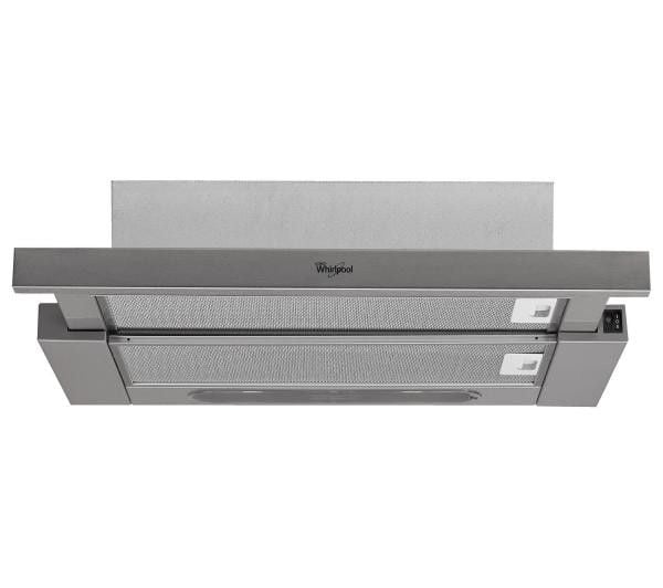 Whirlpool AKR 5390 IX - Panser - teleskopisk - bredde: 59.8 cm - dybde: 30 cm - ekstraksjon og resirkulasjon (-) - med intern motor - inox