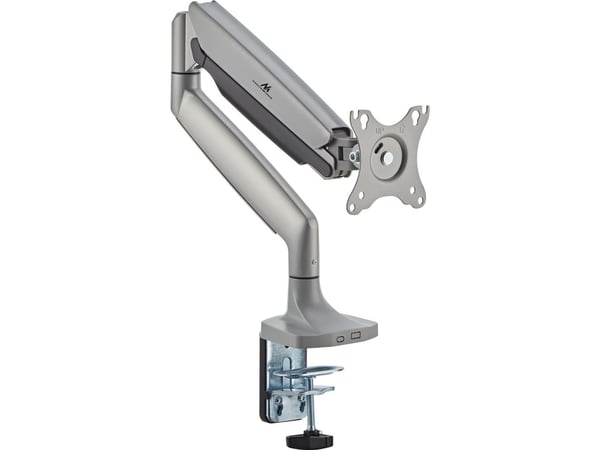 Maclean monitorikiinnike, kaksoistukivarsi, kaasujousella, 17"-45", 16 kg, MC-969
