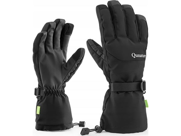 Black Diamond Qunature skidhandskar - finger style, svart, M