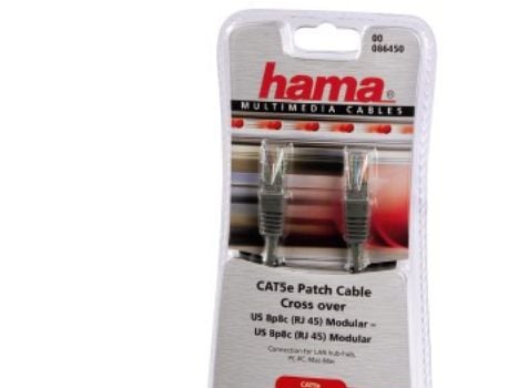 Hama CAT 5e, 1,8 m, Cat5e, RJ-45, RJ-45