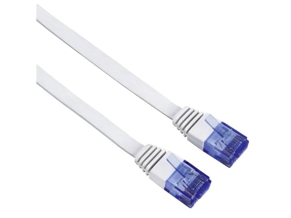 Hama 00053774, 10 m, Cat6, U/UTP (UTP), RJ-45, RJ-45, Hvit