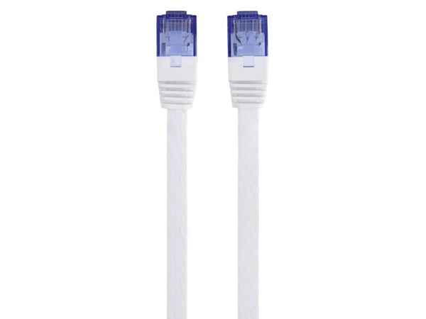 Hama 00053774, 10 m, Cat6, U/UTP (UTP), RJ-45, RJ-45, Hvit