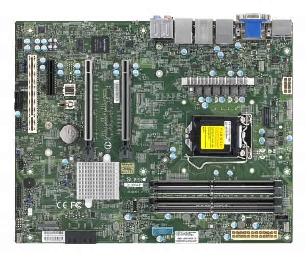 SUPERMICRO X12SCA-F - Hovedkort - ATX - LGA1200-sokkel - W480 Chipset - USB-C Gen2, USB 3.2 Gen 1, USB 3.2 Gen 2 - Gigabit LAN, 2.5 Gigabit LAN - i...