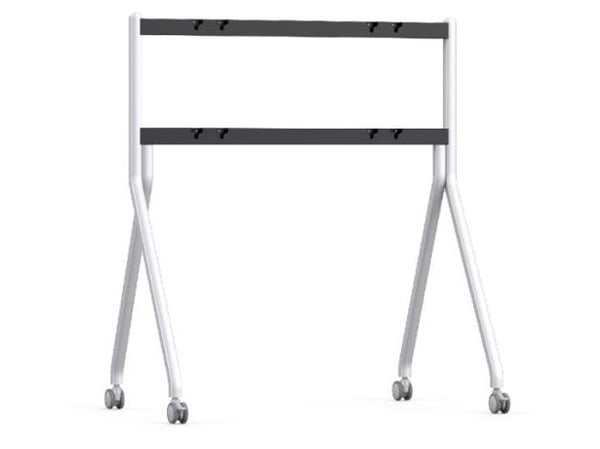 Huawei - Vogn - for flatpanel - karbonstål - hvit - skjermstørrelse: 65", 75", 86"