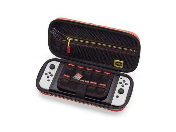 PowerA NSCS0306-01, Deksel, Nintendo, Flerfarget, Filt, Gummi, Nintendo Switch, Nintendo Switch Lite, Nintendo Switch OLED, Ripebestandig