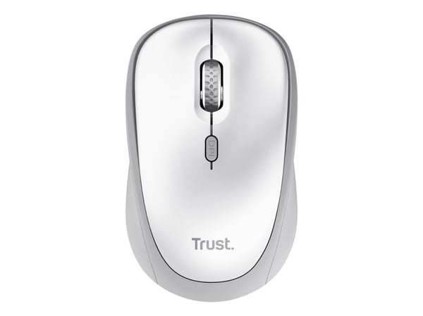 Trust Ody II - Tastatur- og mussett - stille - full size - trådløs - QWERTY - amerikansk engelsk - hvit
