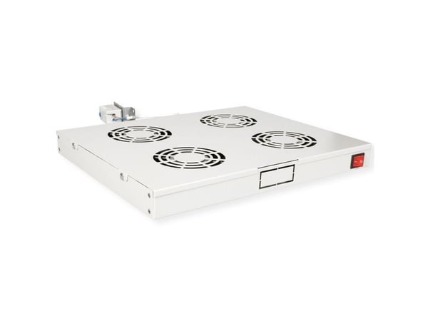 ROLINE 19 tums takventilationsaggregat 4 ventiler termostat grå (26.21.0107)