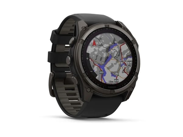 Garmin Fenix 8 Solar Sapphire urheilukello Musta (010-02907-11)