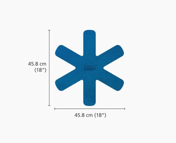 Joseph Joseph Space, Panne-/lokkbeskytter, Blå, 458 mm, 458 mm, 6 mm