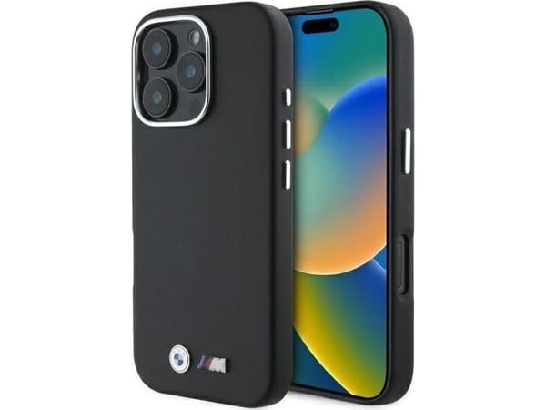 BMW iPhone 16 Pro 6,3" hårt skal M Smooth Full Wrapped Metal