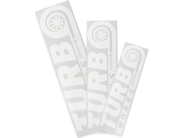 TurboWorks TurboWorks-klistremerke Hvit 50cm TurboWorks TurboWorks-klistremerke Hvit 50cm