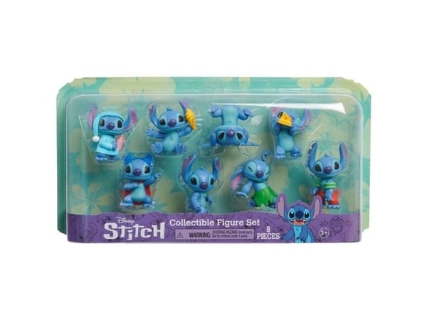 Disney Stitch Figure Set 8 Pack 7 cm