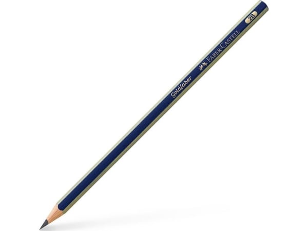Faber-Castell GOLDFABER 1221 - Blyant - grafitt - 2B (en pakke 12)