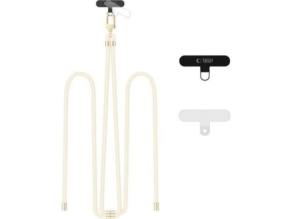 Tech-Protect C7S crossbody stropp ropetype beige/gull