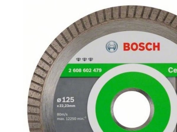 Bosch DIAMANTSKÆRESKIVE GRES 125X22,2MM BEST