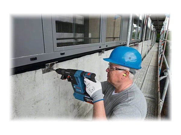 Bosch GBH Professional 18V-26 F - Hammerbor - trådløs - SDS-plus - 2.6 joule - 2 batterier - 18 V