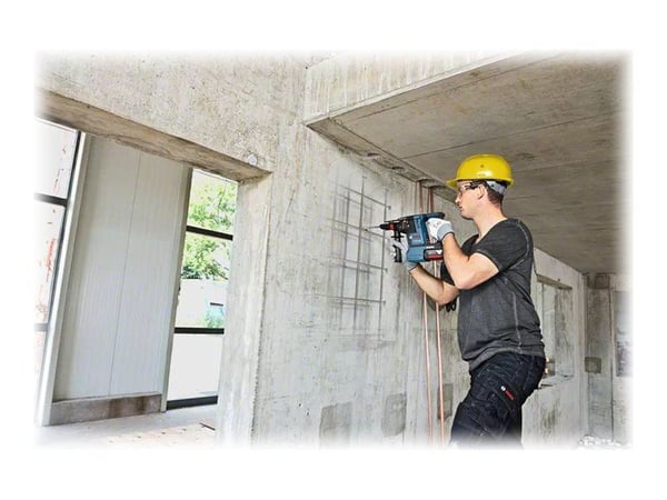 Bosch GBH Professional 18V-26 F - Hammerbor - trådløs - SDS-plus - 2.6 joule - 2 batterier - 18 V