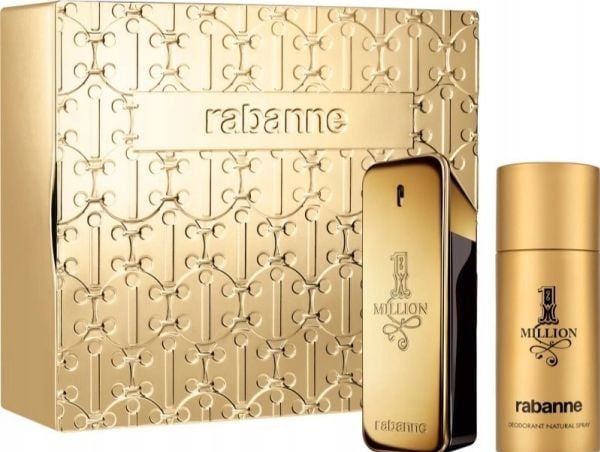 Paco Rabanne 1 Million Eau De Toilette 100ml And Deospray 150ml Set