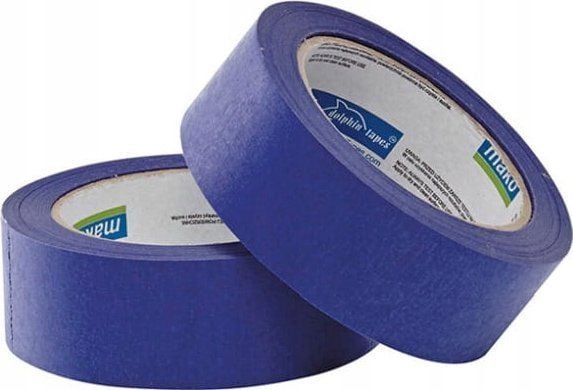 Victoria Sport malerulle pro blå delfin mako 2 stk 38 mm x 40 m
