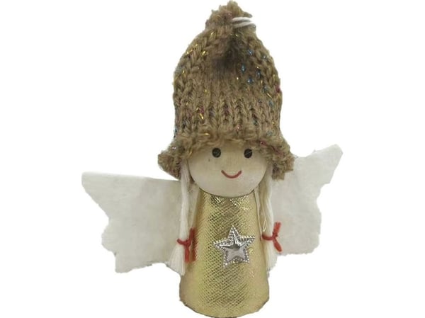 MFP juleengel anheng gull 7 cm