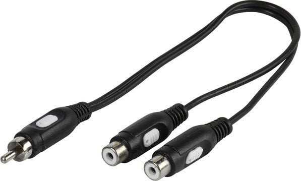 Vivanco 46027, Lajittelu, RCA, 2 x RCA, Hanstik, Hunstik, Blisteri