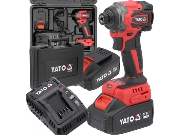 YATO 18V 230Nm HEX 6,35 mm 1x4,0Ah ACTROLLER
