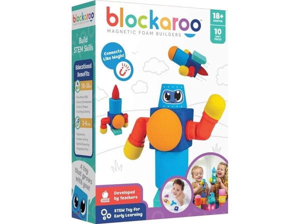 CLICFORMERS *****CLICS Blockaroo sett liten robot 10 deler 301001