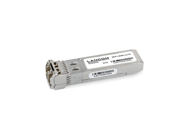 LANCOM SFP-LR40-LC10 - SFP+ transceivermodul - 10GbE - 10GBase-ER - SFP+ / LC-enkeltmodus - opp til 40 km - 1550 nm