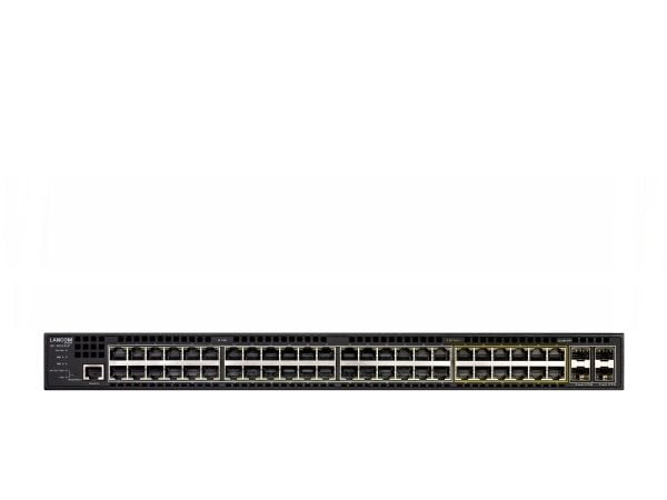 LANCOM GS-3652XUP - Switch - Styrt - 12 x 100/1000/2.5G (PoE++) + 36 x 10/100/1000 (PoE+) + 4 x 1 Gigabit / 10 Gigabit SFP+ - stasjonær, rackmonter...