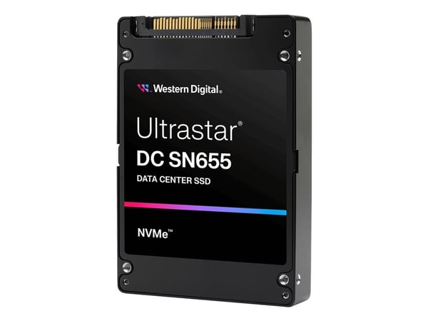 WD Ultrastar DC SN655 WUS5EA138ESP7E4 - SSD - Data Center - kryptert - 3.84 TB - intern - 2.5" - U.3 PCIe 4.0 (NVMe) - TCG Ruby Encryption