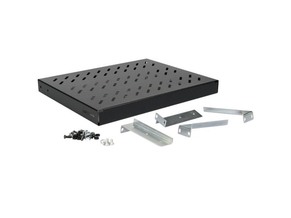 ROLINE 26.21.0119, Rackhylle, Sort, Stål, 50 kg, 1U, 485 mm