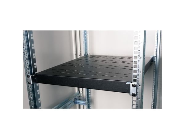 ROLINE 26.21.0120, Rackhylle, Sort, Stål, 50 kg, 1U, 485 mm
