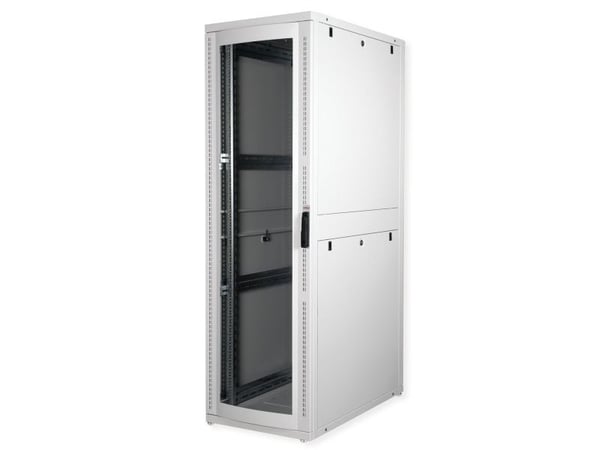 ROLINE 26.21.0163, Fristående rack, 42U, 1000 kg, Justerbara fötter, 100 kg, Grå