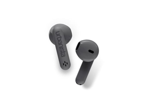 Urbanista Austin - True wireless-hodetelefoner med mikrofon - i øret - Bluetooth - stormgrå