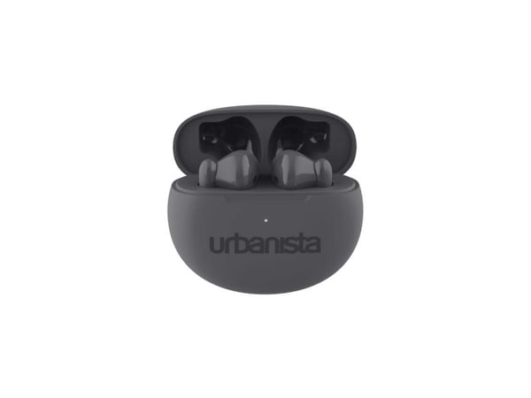 Urbanista Austin - True wireless-hodetelefoner med mikrofon - i øret - Bluetooth - stormgrå