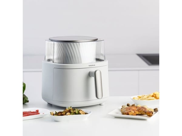 Taurus Aero Crisp Spin, Varmluftsfrityr, 6 l, ActiFry, 80 °C, 200 °C, 60 min