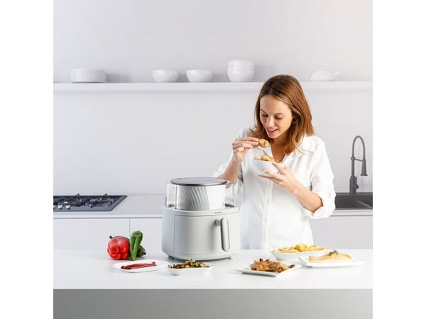 Taurus Aero Crisp Spin, Varmluftsfrityr, 6 l, ActiFry, 80 °C, 200 °C, 60 min
