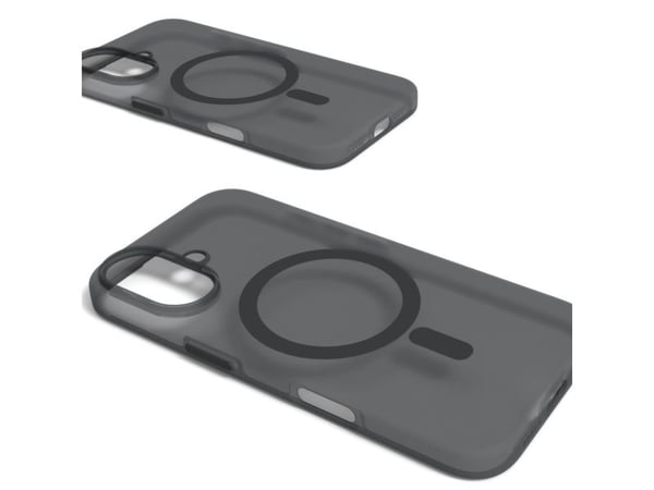Puro Daylight MagSafe silikonfodral till iPhone 16 Plus – svart