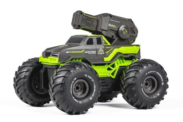 Vannskyting R/C-bil 2,4GHz 7,4V 500mAh grønn