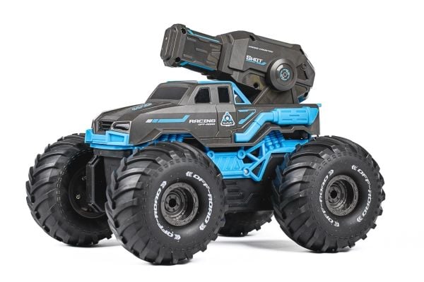 Vannskytende R/C-bil 2,4GHz, 7,4V 500mAh, blå