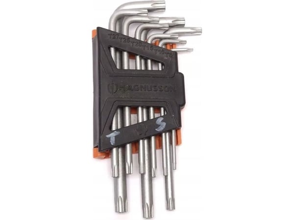 Boxer® torx nøglesæt 8 i 1 krom-vanadium