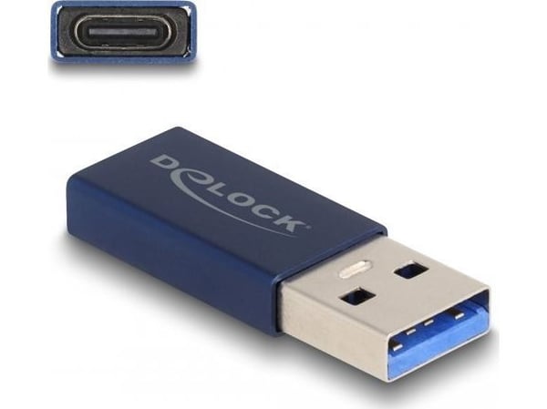 DeLOCK USB3.2-sovitin A uros C naaras, 1 kpl