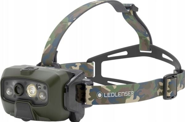 Ledlenser HF8R Core RGB Camo er den ultimative high-end pandelampe med Adaptive Light Beam Technology