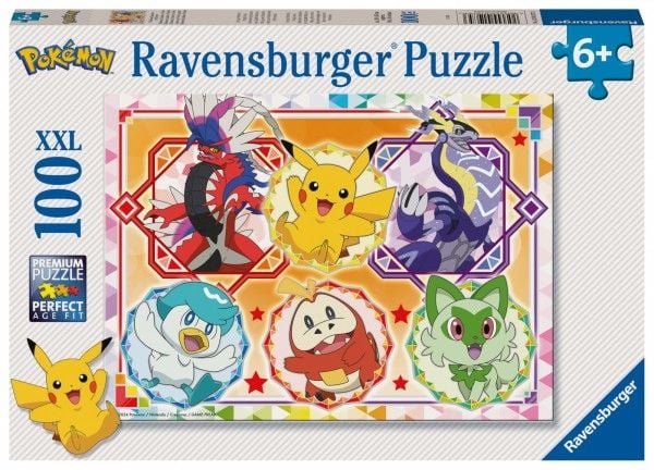 Ravensburger Dėlionė 100 vnt - Pokemonai