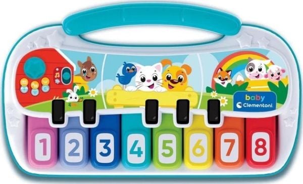 Baby 17950, musikalsk leke, piano, 1,5 år, AAA, flerfarget