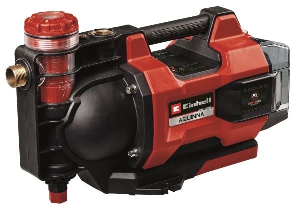 Einhell AQUINNA, Batteri, 3,7 stang, 3800 l/t, Sort, Rød