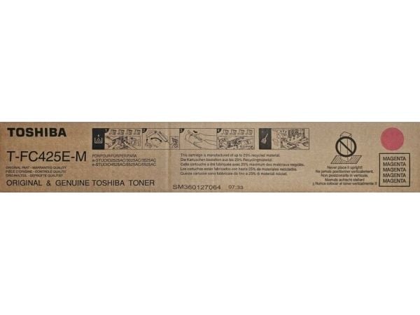 Toshiba T-FC425EM - Magenta - original - tonerpatron - for e-STUDIO 2525ac, 3025ac, 3525ac, 4525ac, 5525ac, 6525AC