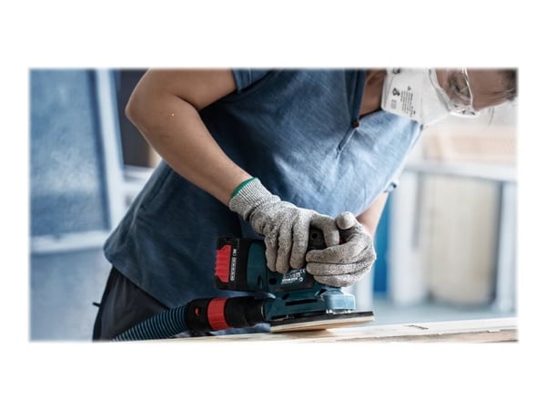 Bosch Expert C470 - Slipeark - for løvtre, maling på tre - 10 deler - rektangulær - grovkorn: P80 - 115 mm x 107 mm
