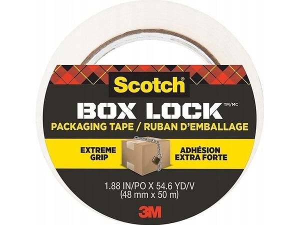 Q-Connect pakketeip SCOTCH®Box Lock, 48 mm x 50 m, transparent